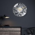 thumbnail image 4 of Reloj de pared musulmán, reloj de pared de acrílico islámico para , sala de , dormitorio, cocina, decoración Eid Ramadan Plata BLESIY Reloj de pared, 4 of 8