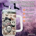 thumbnail image 2 of Halloween Gifts for Horror Movie Lover, I'll be There For You 40 oz Tumbler with Handle, Scary Movie Characters Mug, Halloween Mug, Movie Gifts for Halloween Lovers, 2 of 5