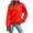 Red, variant on larppty Women's Long Sleeve Tops Casual Solid Cute Crewneck Basis Sweatshirts Pullover Fall Shirts (Mint Green, XXL)