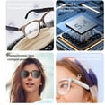 thumbnail image 3 of Gafas de sol inteligentes, lentes bluetooth audio estéreo, lentes fotocromáticas, control táctil y voz, protección UV, IPX5 impermeable, 3 of 6