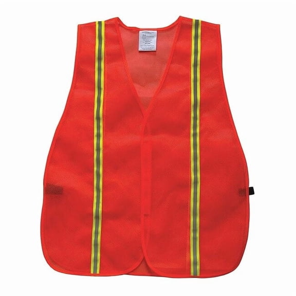 Condor Back Stp Vest, Unrated Orange/Red, Univ 53YL96