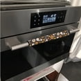 thumbnail image 3 of SEANATIVE Fridge Microwave Door Handle Covers Pack of 6 Keep Kitchen Appliances Clean from Smudges, Fingerprints, Stains, Decorative Refrigerator Accessories, Daisy Sunflower Spider Web Skull Black, 3 of 7