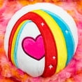 thumbnail image 4 of Care Bears - 14" Medium Plush  - Color Splash Collection - Color Splash Cheer Bear , For Ages 4 Years and Up, 4 of 5