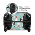 thumbnail image 4 of Naloa Colorful Dog Elastic Suitcase Protector, Travel Suitcase Protector Cover Fits 18-32in Suitcase - Large, 4 of 9