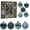 D, variant on WE 16 pcs Christmas Tree Balls Xmas Decoration Ornaments Christmas Ball Ornaments 6cm