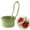 Green, variant on Kingtowag Hanging Fruits & Veggies Sink Drain Basket, Yellow Kitchen Sink Strainer Basket That Hangs on Faucet, No-Drill Sink Caddy Organizer for Sponge & Scrubber, 1Pc