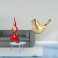 thumbnail image 2 of Escultura de fuego abstracta, estatua de resina, figura de pájaros, adorno de animal, accesorios de exhibición decorativos, detalles vívidos, líneas s, 2 of 8