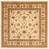 thumbnail image 3 of Unique Loom Voyage Collection Area Rug - St. Louis (7' 10" Square Cream/Brown), 3 of 7