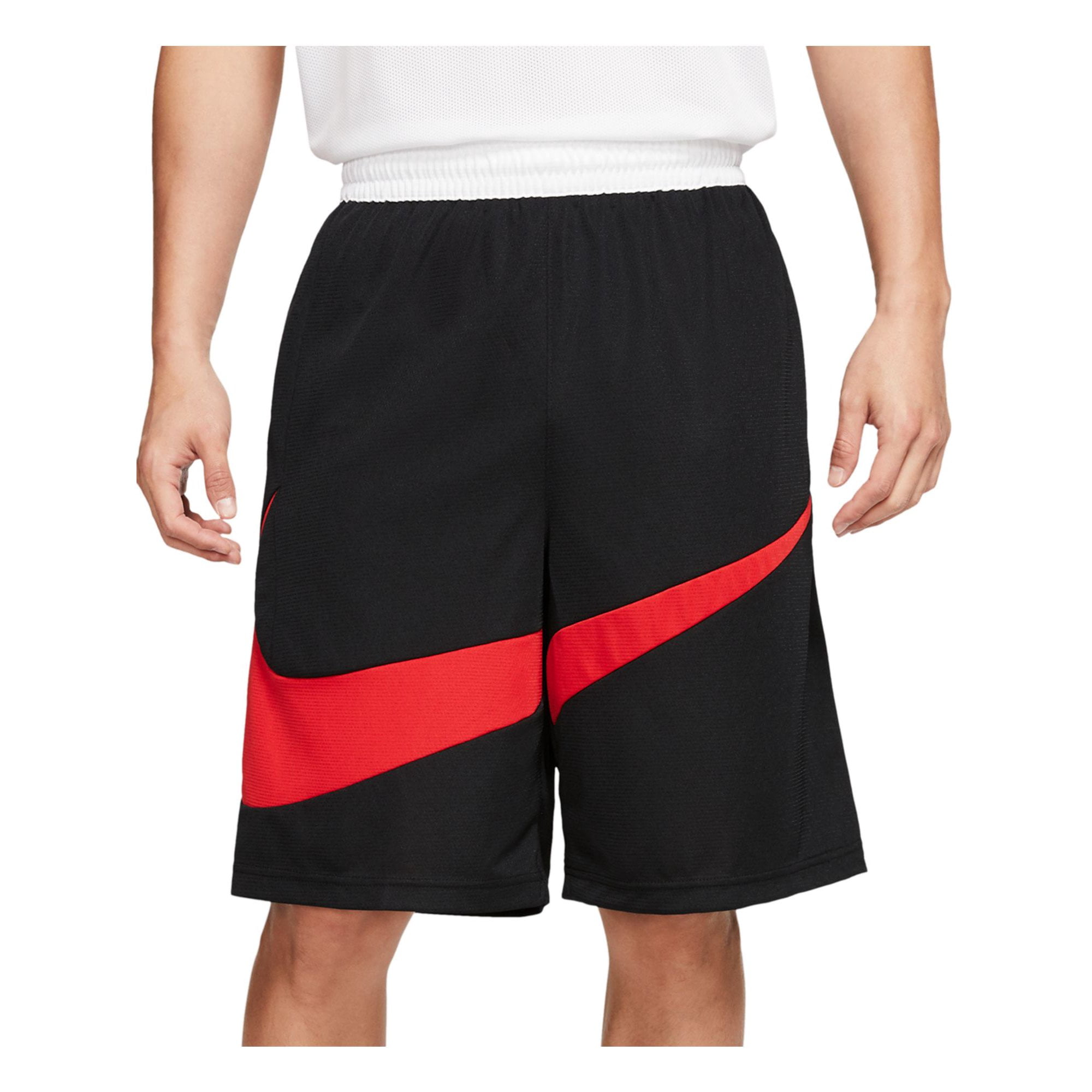 Nike Mens Short's Medium Basketball MoistureWicking Black L