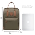 thumbnail image 2 of KAUKKO Stylish Oxford Fabric Backpack Travel Rucksack lightweight Hiking Bag Satchel, 2 of 5