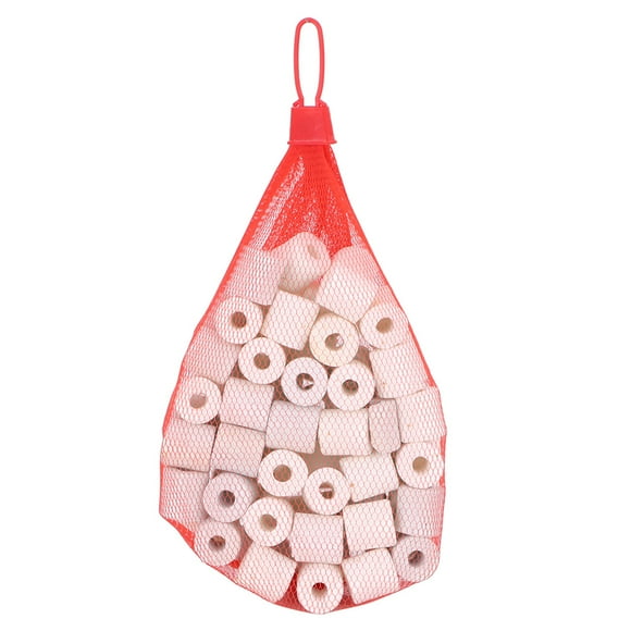 Red Media Fish Activated Carbon, Activated Carbon, Activated Carbon Fish Bio Balls for Aquarium Filter Media