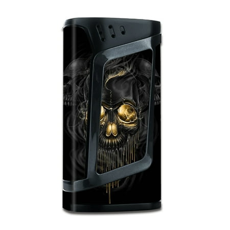 Glowing Skeleton - Skins Decals For Smok Alien 220W Tc Vape Mod / Golden Skull, Glowing Skeleton