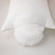 thumbnail image 5 of Almohada suave de poliéster 25,5x15,7 pulgadas | Altamente elástica, transpirable y lavable | Almohada blanca individual gruesa, confort de apoyo para dormir, bordes redondeados, 5 of 6