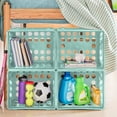 thumbnail image 5 of Sterilite Stackable File Storage Crates w/ Built In Handles, Teal (12 Pack), 5 of 5