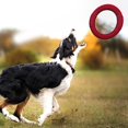 thumbnail image 4 of Dog Frisbee, Frisbee Dog Toy Ring Floating in Water Outdoor Fitness Frisbee Interactive Training Ring, 4 of 5