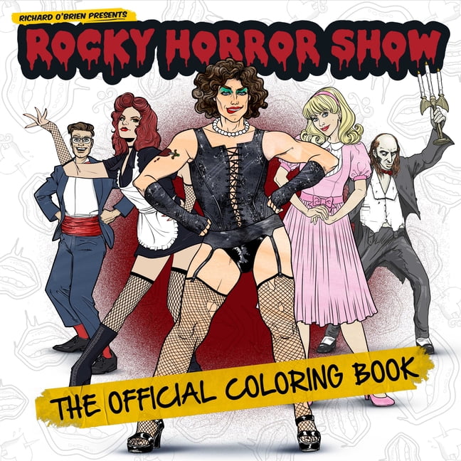 Rocky Horror Show: The Official Coloring Book (Paperback)