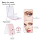 thumbnail image 4 of Espejo de maquillaje de viaje con luz LED, aumento de 1x/3x, compacto, portátil para bolso o bolsillo, espejo plegable iluminado de 8,5 cm, espejo portátil de doble cara, rosa, 4 of 5