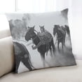 thumbnail image 1 of Ahgly Company Animals Horse Indoor Throw Pillow, 18 inch by 18 inch, 1 of 6