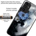 thumbnail image 2 of Para Samsung Galaxy A15 4G/A15 5G Funda TPU + Patrón de vidrio templado Impresión Back Shell, 2 of 2