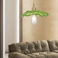 thumbnail image 1 of Lámpara colgante moderna, iluminación de araña de flores, lámpara colgante LED ajustable de lujo, lámpara pequeña para dormitorio, barra de bar , Verde, 1 of 8