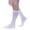 White, variant on Allegro Athletic Cushioned Walking Socks 10-15 mmHg #196 Compression Socks