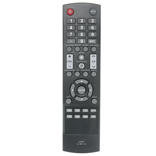 New LCRC114 Replaced Remote Control fit for Sharp TV LC50LB150U
