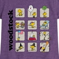 thumbnail image 3 of Peanuts - Woodstock Months - Toddler & Youth Girls Short Sleeve Graphic T-Shirt, 3 of 6
