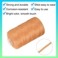 thumbnail image 3 of Uxcell Nylon String Cord 2.5mm x 218 Yards Rope Braided Thread Beading Cord for Jewelry Making Supplies Pure Orange, 3 of 4