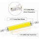 thumbnail image 4 of 2-Pack 10W R7s LED Bulbs, 6000-6500K Cool White, Dimmable, 360° Beam, Halogen Replacement, Double-Ended Tube, Energy Efficient Lighting Solution, 4 of 5