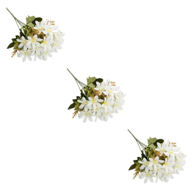 Transemion 1/2/3/5 Realistic Appearance Artificial Flower Low Maintenance For Life Elegant Mini Lily1 3PCS