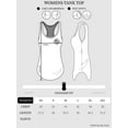 thumbnail image 6 of Ma Croix Women's Cotton Racerback Sleeveless Casual Tank Top 3-Pack, 6 of 7
