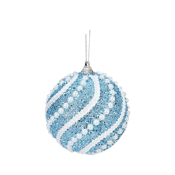 ¡Compre 2 y obtenga 3! Decoración de árbol de Navidad Bola de Navidad Bola colorida Adorno colgante Bola colgante Decoración de Navidad 8 cm