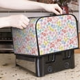 thumbnail image 7 of Fotbe Retro Floral for Four Slice Toaster Cover, Fingerprint Protector, Super Soft Appliance Cover And Dust Cover,Bread Dust Cover & Fingerprint Protection, 7 of 7