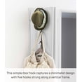thumbnail image 2 of Yamazaki USA Inc. Yamazaki Home Smart Over-The-Door Rack Black, 2 of 7