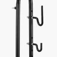 thumbnail image 2 of Vertical & Horizontal Upright Bike Floor Stand, Freestanding Bicycle Storage Rack Fits 16-27.5 Inch Mountain and Road Bikes, Indoor Outdoor Garage & Truck Bed Secure Bike Parking Holder, Black, 2 of 11