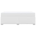 thumbnail image 3 of vidaXL Box Spring Bed with Mattress White Twin Faux Leather, 3 of 5