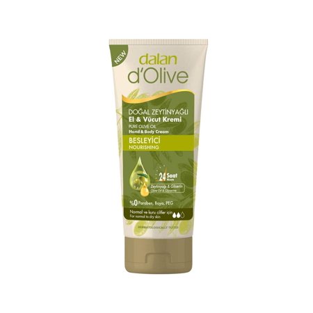Hand and Body Cream Olive Oil Moisturizing Normal to dry skin Family Size Men Women 8.45 oz or 250 ml