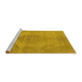 thumbnail image 2 of Ahgly Company Machine Washable Indoor Rectangle Oriental Yellow Industrial Area Rugs, 3' x 5', 2 of 4