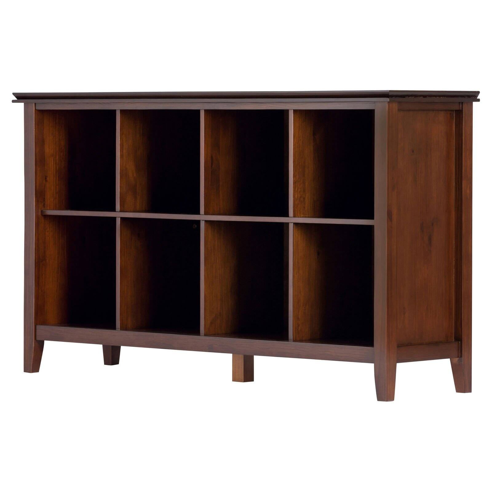 Brooklyn + Max Holden Wood 57 in. Wide Contemporary 8 Cube Storage Sofa