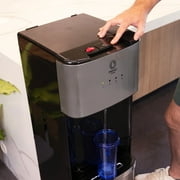 Primo Deluxe Bottom Load Black and Stainless Water Dispenser model 601392