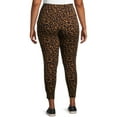 thumbnail image 3 of Terra & Sky Women's Plus Size High Waist Leggings, 3 of 7