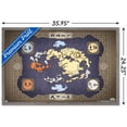 thumbnail image 2 of Avatar: The Last Airbender - Map Wall Poster, 22.375" x 34" Framed, 2 of 4