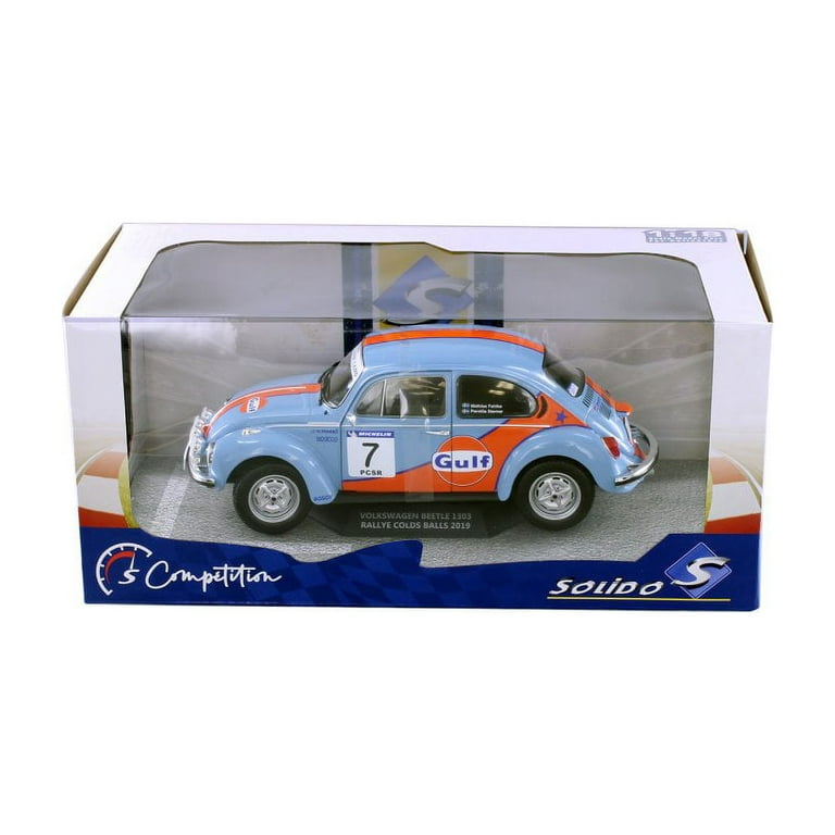 Solido 2019 Volkswagen Beetle 1303 Diecast Car, 1/18 Scale Model