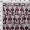 thumbnail image 2 of oneOone Silk Tabby Fabric Swirl Ikat Decor Fabric Printed BTY 42 Inch Wide, 2 of 4