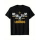 thumbnail image 2 of 1pc Pittsburgh Football Legends Signature Print T-Shirt, 100% Cotton, Casual Crew Neck, Short Sleeve, Breathable, Lightweight, Flexible, with Digital Paint, for Men, Teens, Adults, All Seasons, Daily, 2 of 7