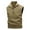 Khaki, variant on UVEASISHA Mens Lightweight Work Vest Big and Tall Casual Cargo Vest Outdoor Sleeveless Lapel Zip up Jackets with Pockets Khaki M
