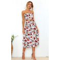 thumbnail image 3 of blouse Florale pour Femmes, Jupe maxi Costume Robe, 3 of 7