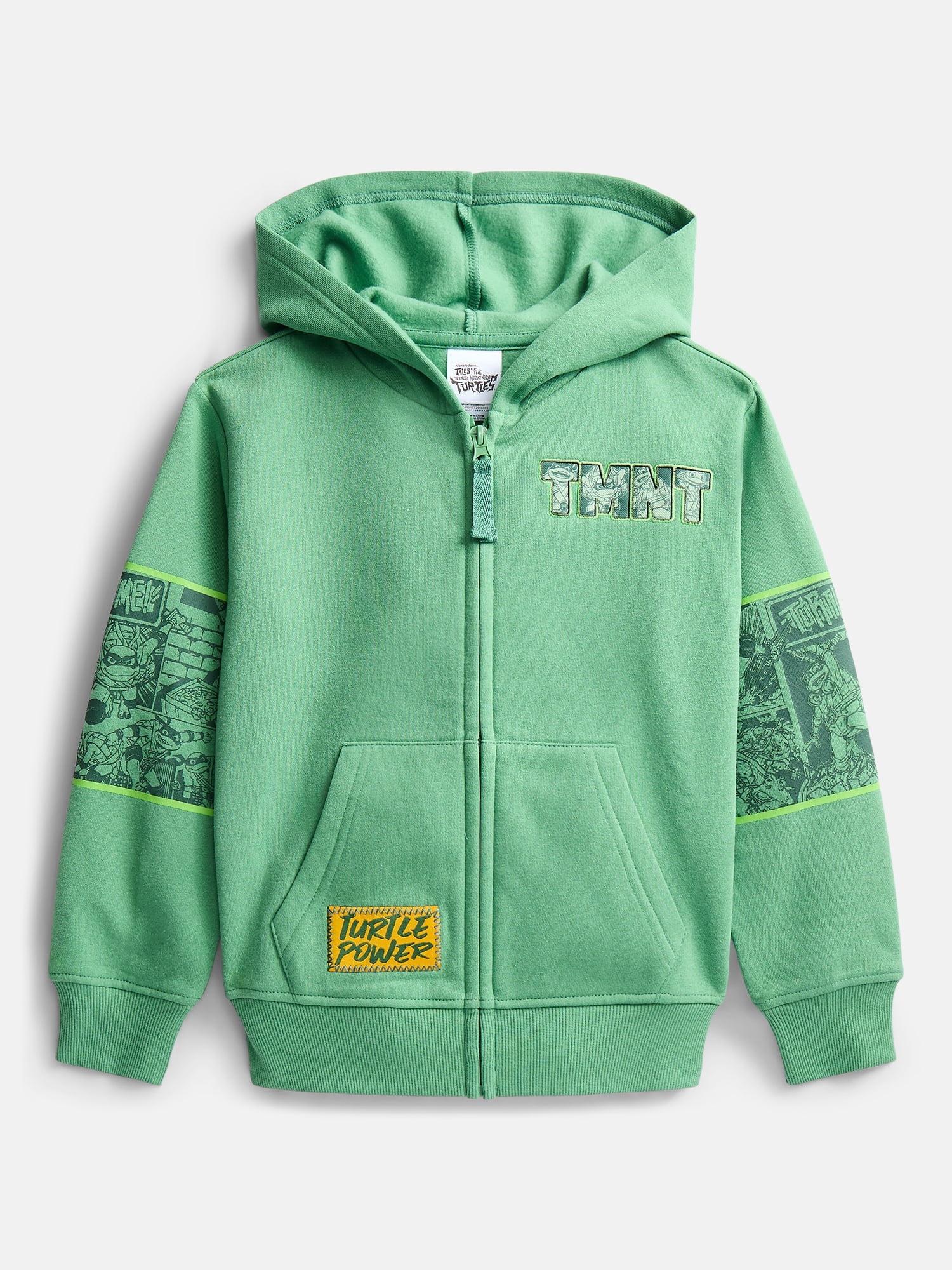 Teenage Mutant Ninja Turtles Boys Hoodie and Joggers Outfit Set, 2-Piece, Sizes 4-18