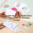 thumbnail image 2 of Letter Opener Envelope Slitter,5 Pcs Plastic Razor Blade Paper Knife Forenvelope, Package, Paper, Box And Mail,sharp And Efficient - Open Envelopes Wi, 2 of 5