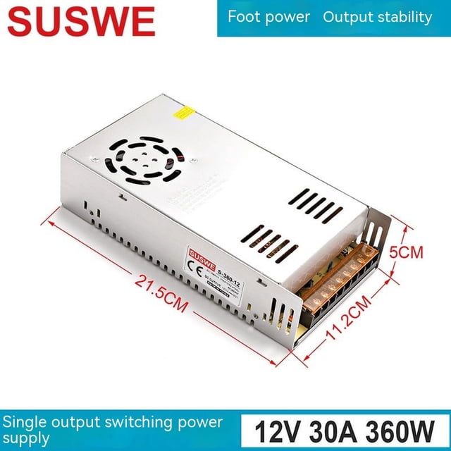 Fuente de alimentación del interruptor 12v10a presión constante 5v12v24v48v36v30v42 monitoreo de Seguridad de corriente continua Lámpara LED con fuente de alimentación DC fuente de alimentac